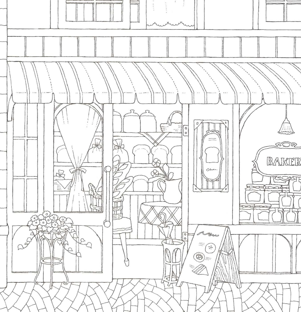 Dreaming Shop. Coloring Book (Korea)