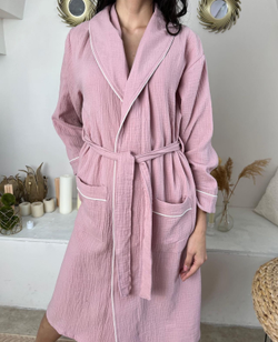 ДО МУСЛИН Халат БОМОНД