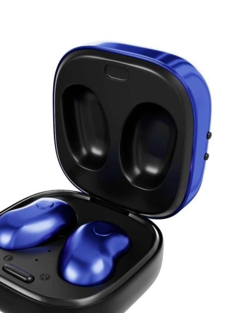 More Choice BW22S  Blue беспроводные Smart вакуумные c LED дисплеем Наушники