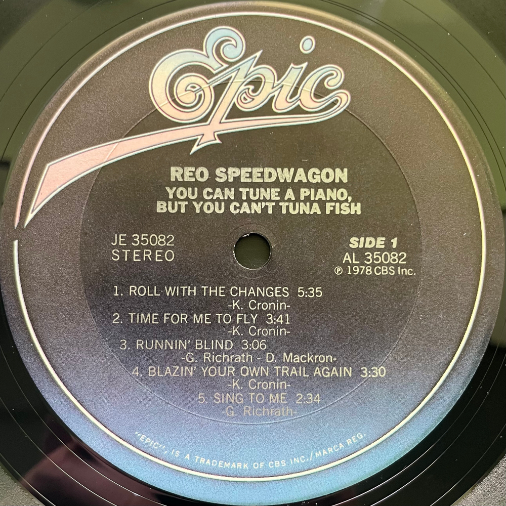 REO Speedwagon ‎– You Can Tune A Piano, But You Can't Tuna Fish. (США 1978г.)