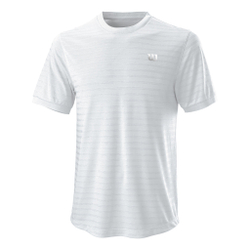 Мужское теннисное поло Wilson Stripe T-Shirt Men - White