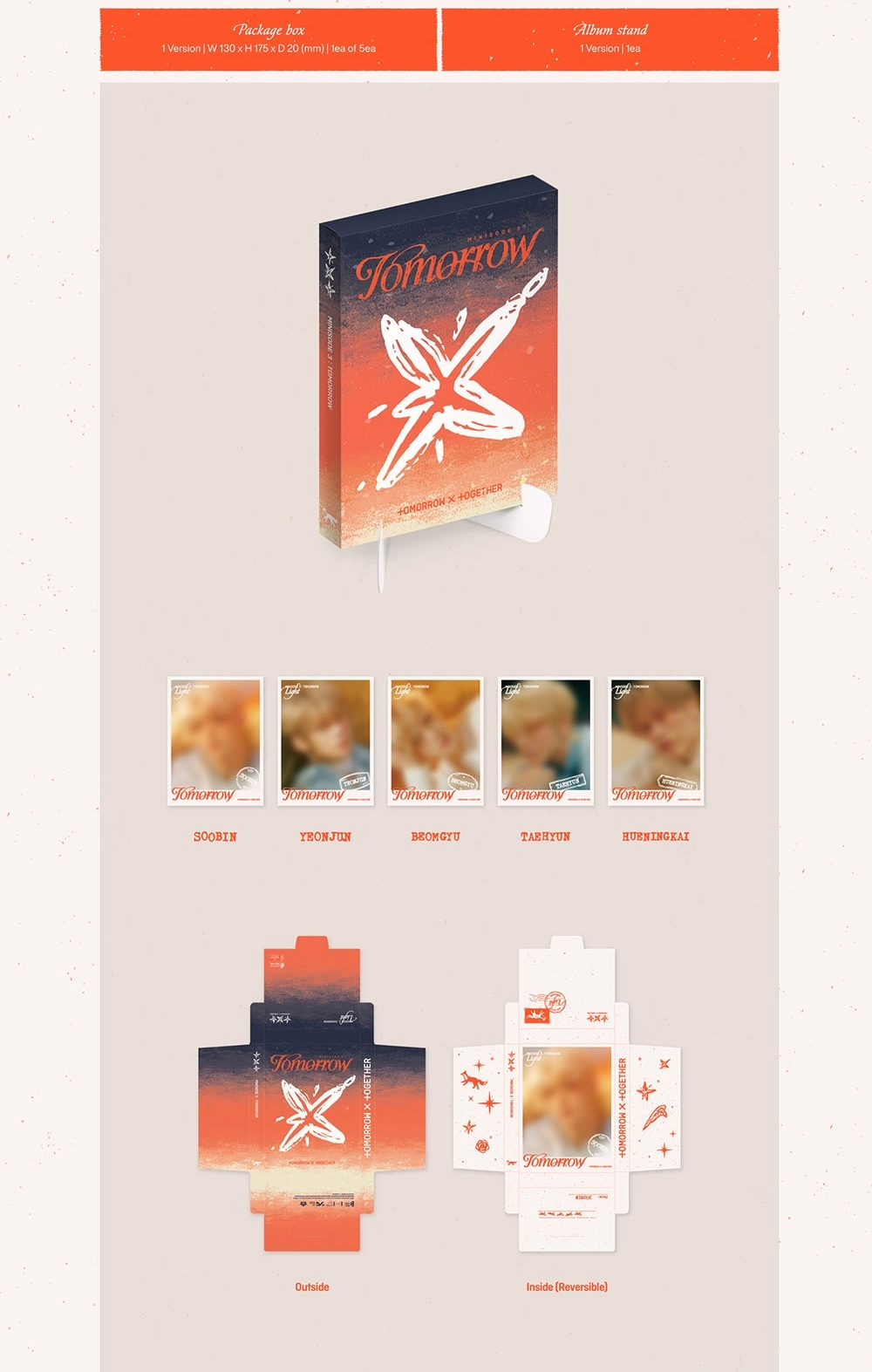 Альбом TXT - minisode 3: TOMORROW (Light Ver.)