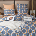 Комплект постельного белья Делюкс Сатин 100% хлопок L458