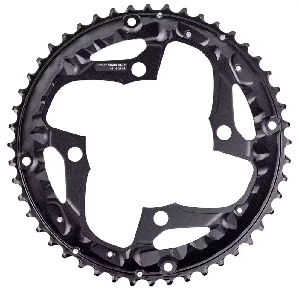 Звезда передняя 44T-AE черный Deore FC-T611 для Chain Guard