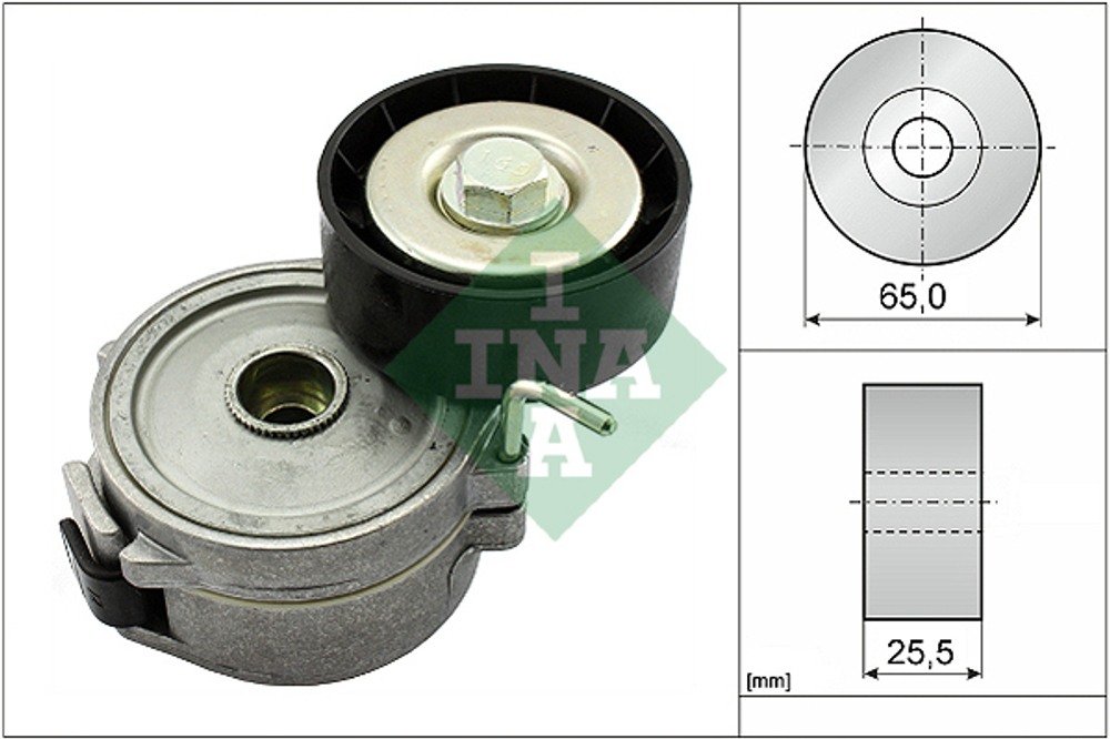 INA - 534006810-INA - Belt Tensioner, V-ribbed belt