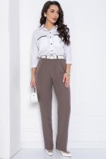 Брюки Эльда (капучино) Б12587-9 LT Collection