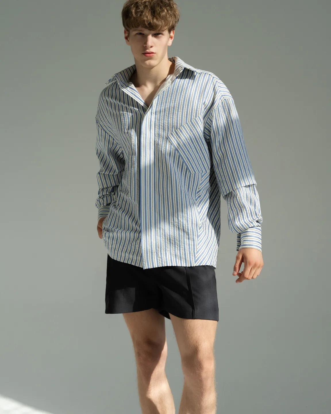 Голубая рубашка 