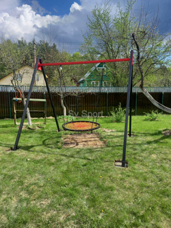 Монтаж уличных качелей Sv Sport