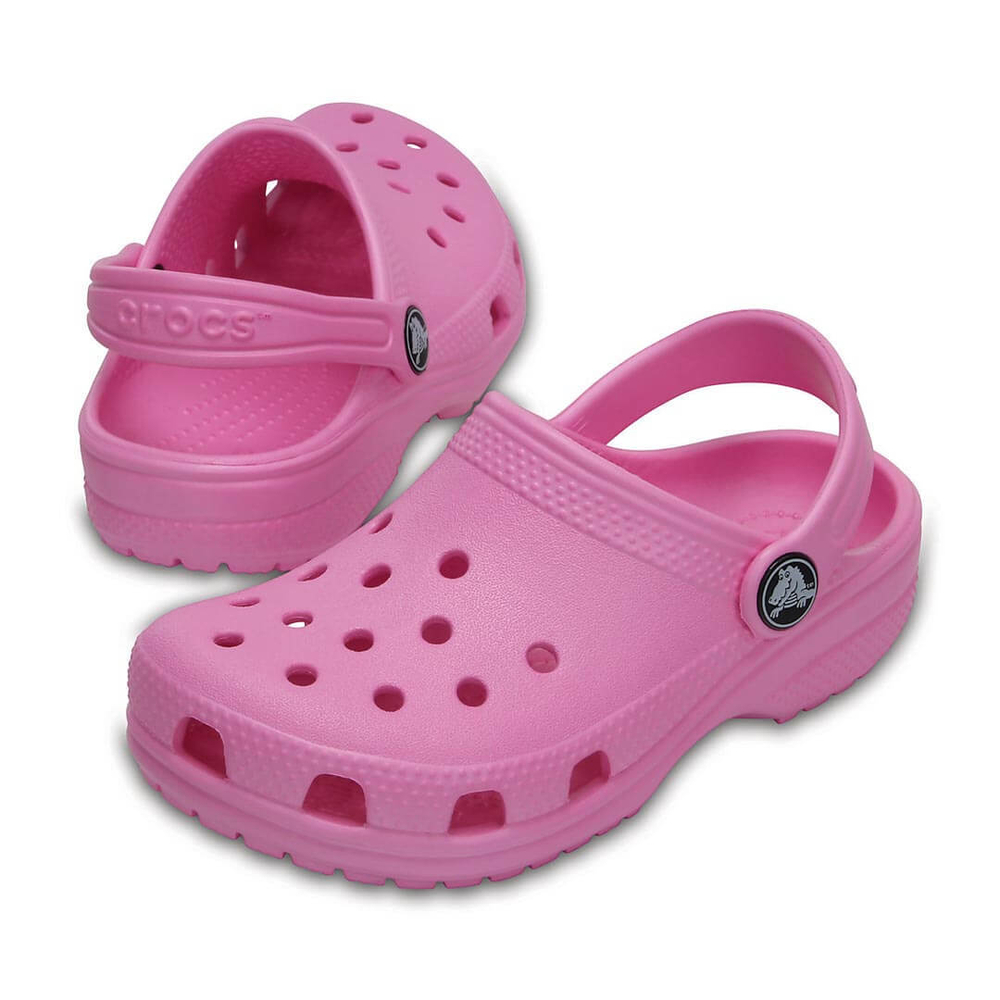 Детские сабо Crocs Classic Kids Carnation розовые