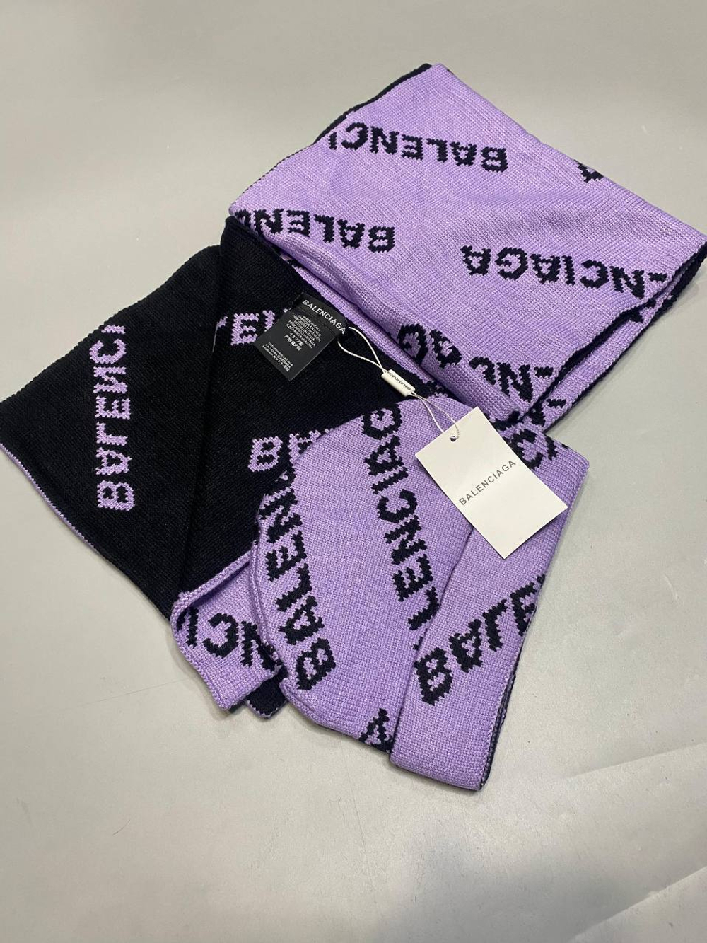 Комплект шапка и шарф Balenciaga, арт. 463851770