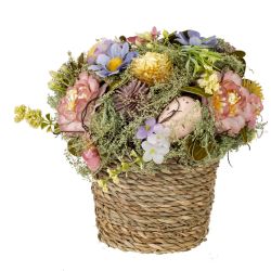 GAEM Цветочная композиция "Пасхальная", L17 W17 H17 см