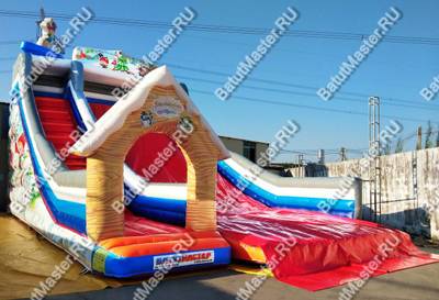 Батут "Зимняя горка" 12.5*8*8.5 м