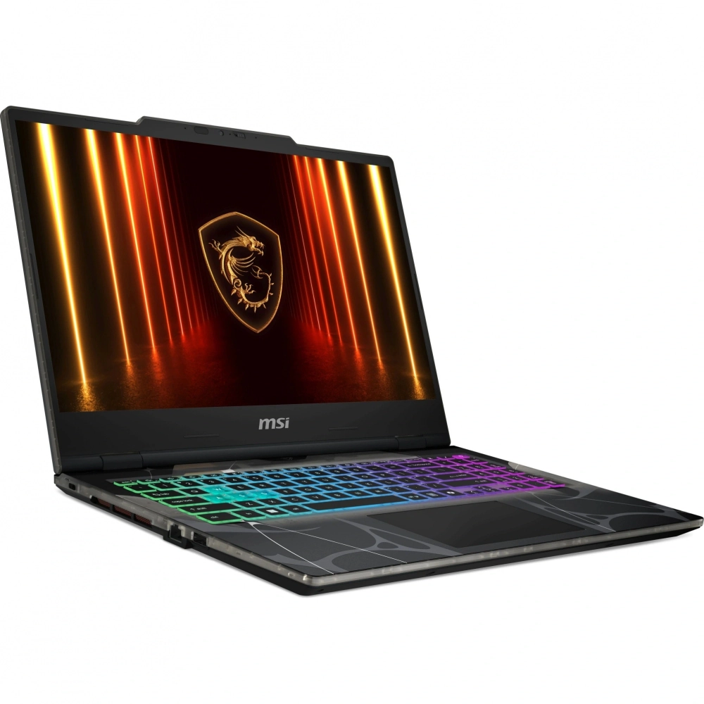Ноутбук MSI Cyborg 15 C2WE-016XRU Core 7 240H 16Gb SSD1Tb NVIDIA GeForce RTX5050 8Gb 15.6" IPS FHD (1920x1080) FreeDOS grey WiFi BT Cam (9S7-15T121-016)
