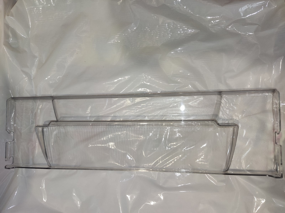 Щиток верхний (панель ящика) узкая морозильной камеры холодильников Indesit, Hotpoint-Ariston (C00856031, 856031)