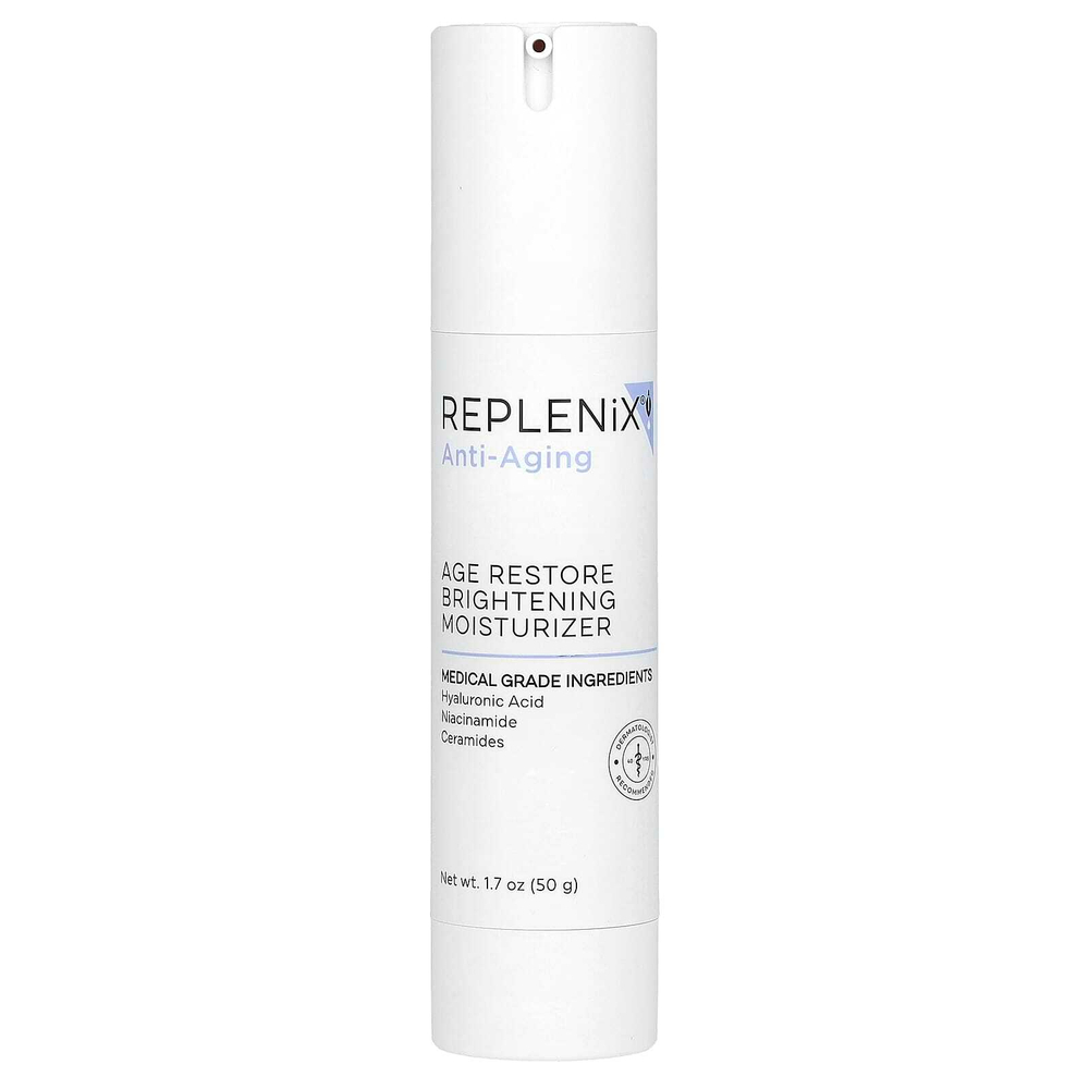 Replenix, Age Restore, осветляющий увлажняющий крем, без отдушки, 50 г (1,7 унции)