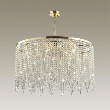 5028/12 MODERN ODL23 641 золотой/прозрачный металл/хрусталь Люстра E14 12*40W CHOKKA