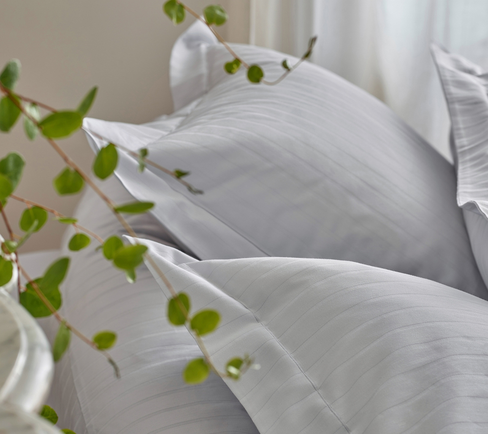 Постельное белье 2 спальное евро Blanc des Vosges Divine Metal