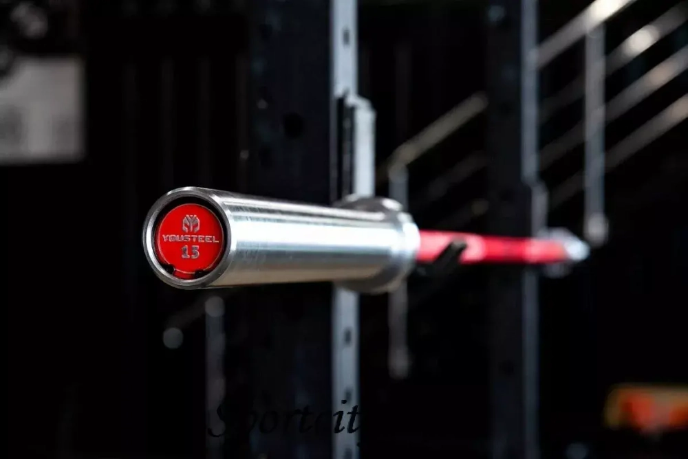 Гриф женский XF-15, RED - CHROME, 15кг