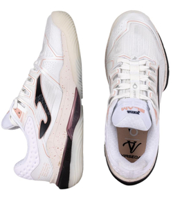 Женские кросовки для Padel Joma Slam Lady 2562 - white/pink