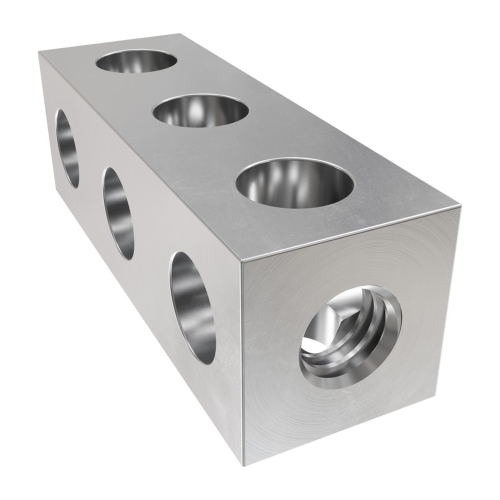 1106 Series Square Beam (3 Hole, 24mm Length)