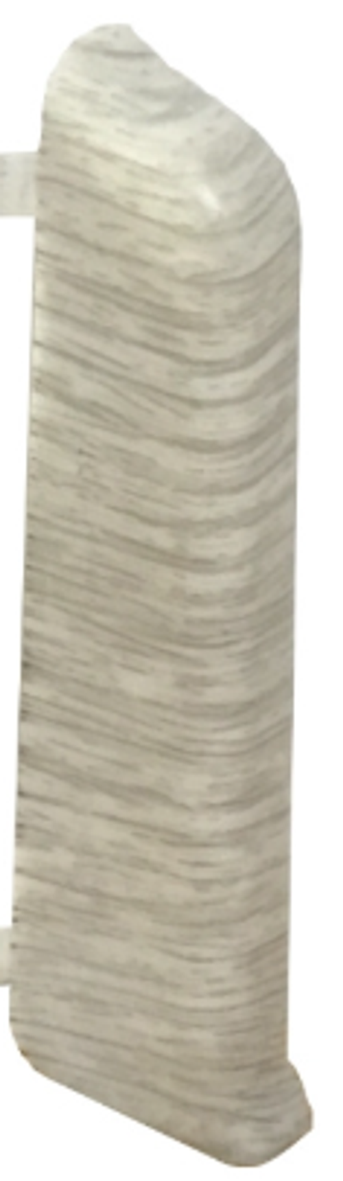 Заглушка для плинтуса левая ПВХ 70мм 7011