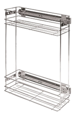 Кухонный модуль 15х60х85, Стокгольм Натур, напольный карго, со столешницей, массив сосны в лаке, Dipriz