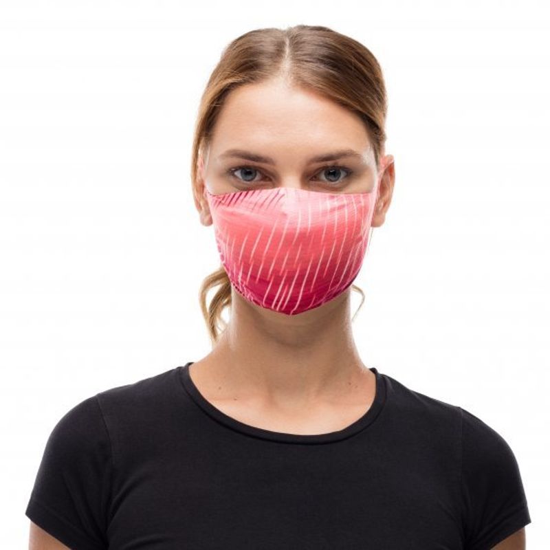 Маска защитная Buff Mask Keren Flash Pink Фото 2