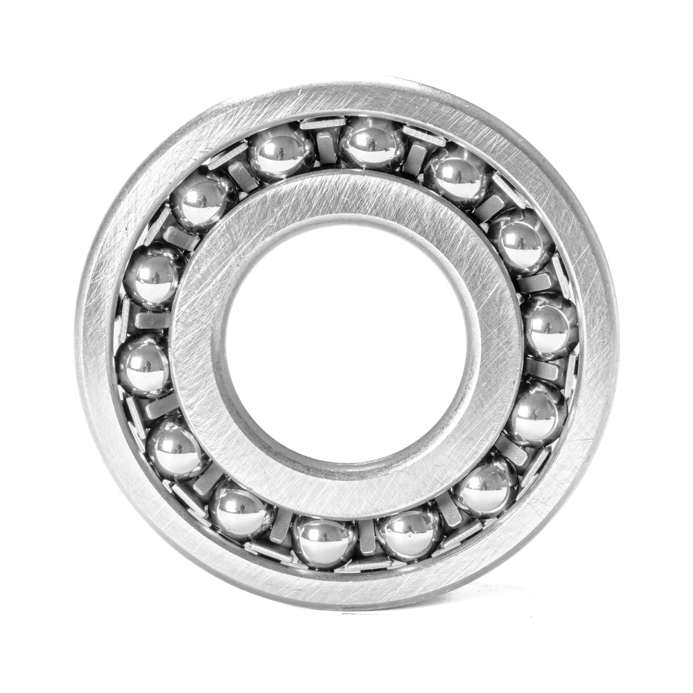 Подшипник шариковый радиальный сферический двухрядный открытый, 35х80х21 мм (рулевое управление Т-16)