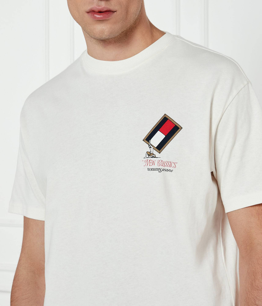 Футболка Tommy Jeans - белый(DM0DM20351)