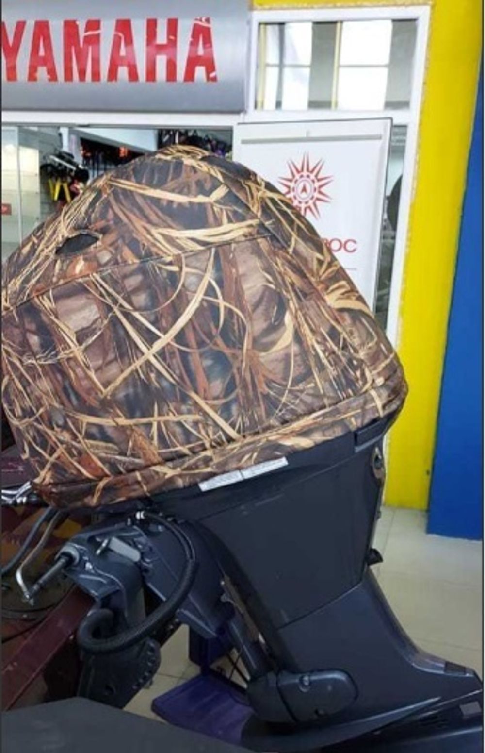 Чехол колпака лодочного мотора Yamaha F60/70 FET камуфляж