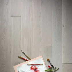 Инженерный паркет Coswick Дуб Серая Пейна (Paynes Grey) Шелковое масло ультраматовое