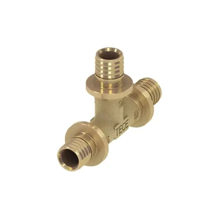 Тройник Tece редукционный 20x16x16 латунь