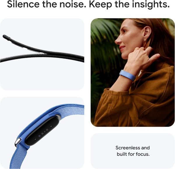 Фитнес-браслет Google Fitbit Air Activity Tracker (2026) Лаванда | Lavender