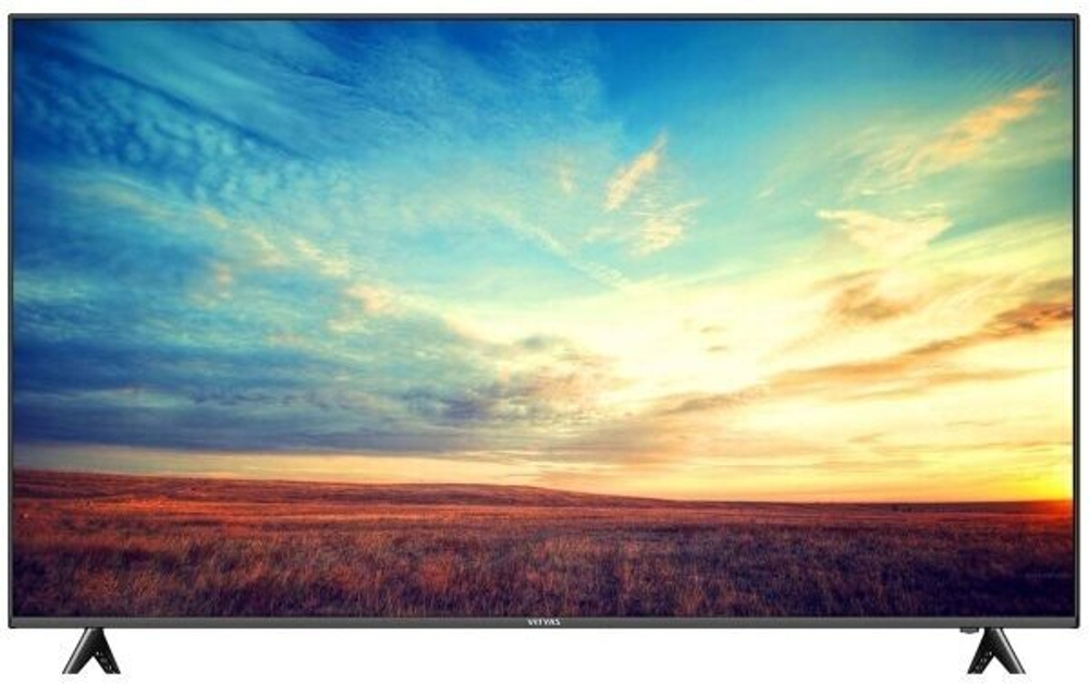 65" Телевизор Витязь 65LU1209 Smart LED (2020), черный