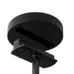 Трек однофазный одноместный Vaes UNI‑M чёрный для трековых светильников