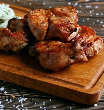 Шашлык из мякоти свинины