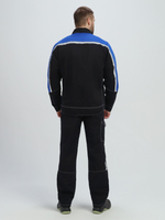 Костюм Джет-2 (тк.Саржа,320) п/к, т.синий/васильковый