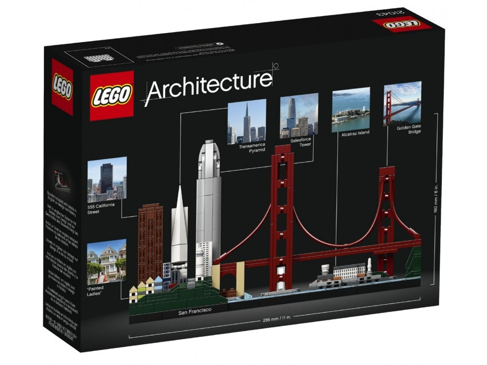 LEGO Architecture: Сан-Франциско 21043 — San Francisco — Лего Архитектура