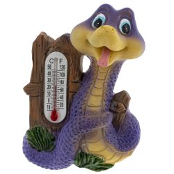 GAEM Магнит с термометром "Змея", L5 W2,5 H7 см, 6в.