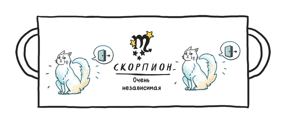 Кружка "Котозодиак"