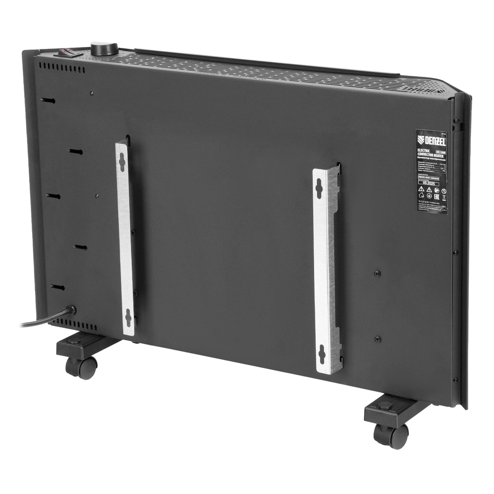 Конвектор электрический XCE-1500 B, 230 В, 1500 Вт, X-образный нагреватель Denzel