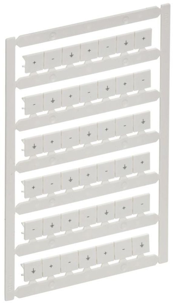 Маркер для CTS 10кв.мм "+; -; зазем." ARMAFIX IEK AF-CT10D-M-010-23