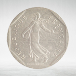 France, 2 Francs 1997, VF