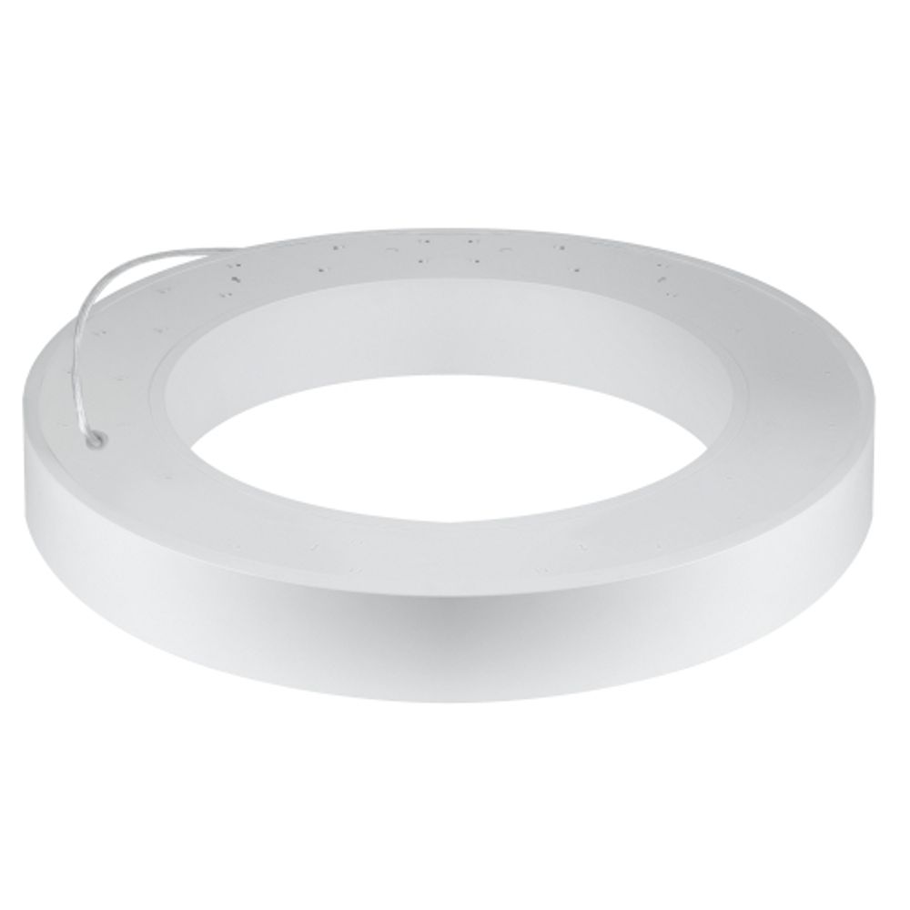 Светильник LED ЭРА Geometria SPO-133-W-40K-045 Ring 45Вт 4000K 3500Лм IP40 600*80 белый подвесной драйвер внутри | Декоративные светильники Geometria