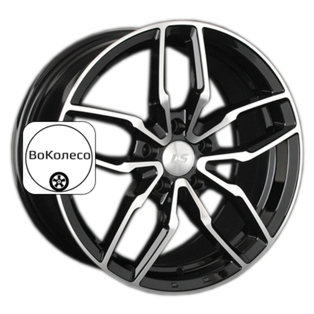 7,5x17/5x114,3 ET40 D73,1 790 BKF (конус, Колпак+лого) LS