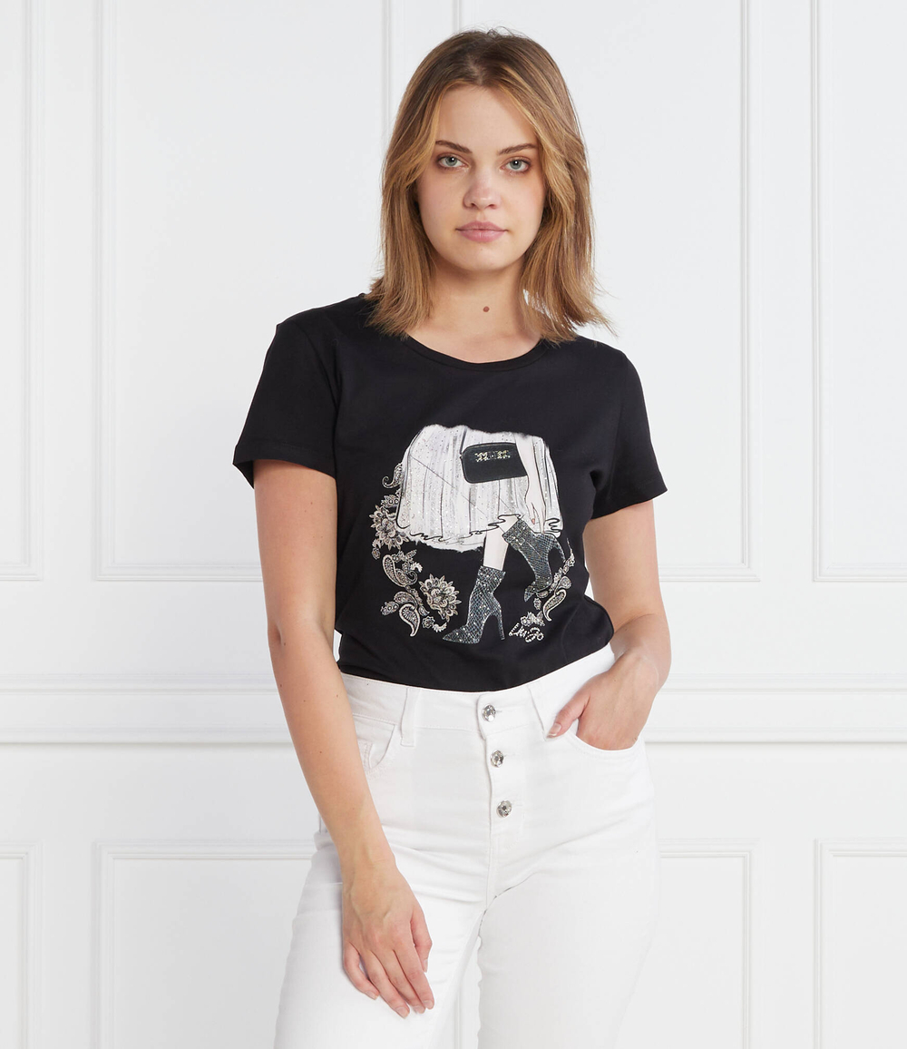 Футболка Liu Jo - черный(MF3272 J6409)