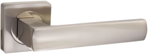 Ручка квадрат Пуэрто 527-02 SN, цвет никель матовый алюминий (гарантия - 8 лет)