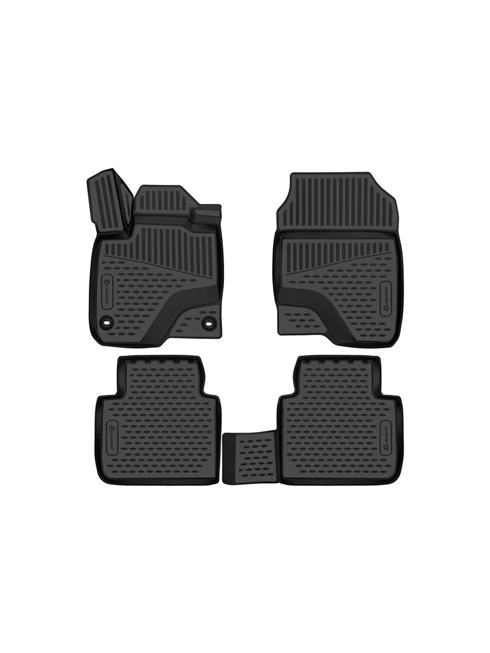 Коврики в салон для HONDA ZR-V 2022 - 4шт. (полиуретан) ELEMENT3DAN0592210K
