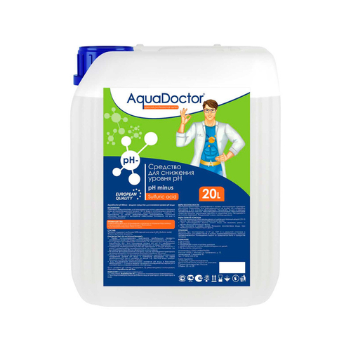 AquaDoctor pH Minus жидкий для бассейна 20 л