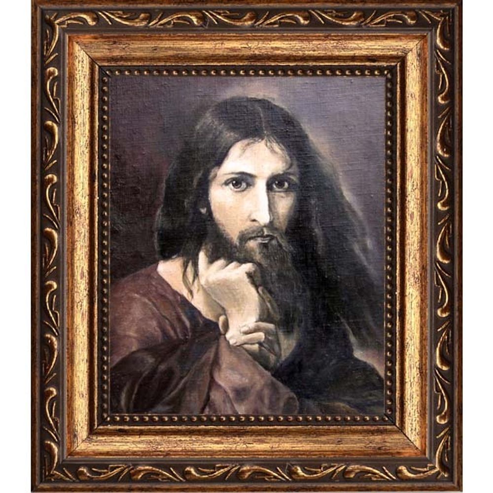 Мой судия. Икона на холсте.